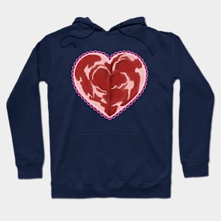 Flesh Valentine Heart Hoodie